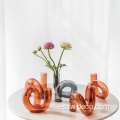 Decoración de la boda Vaso de flores del tubo de velas de vidrio